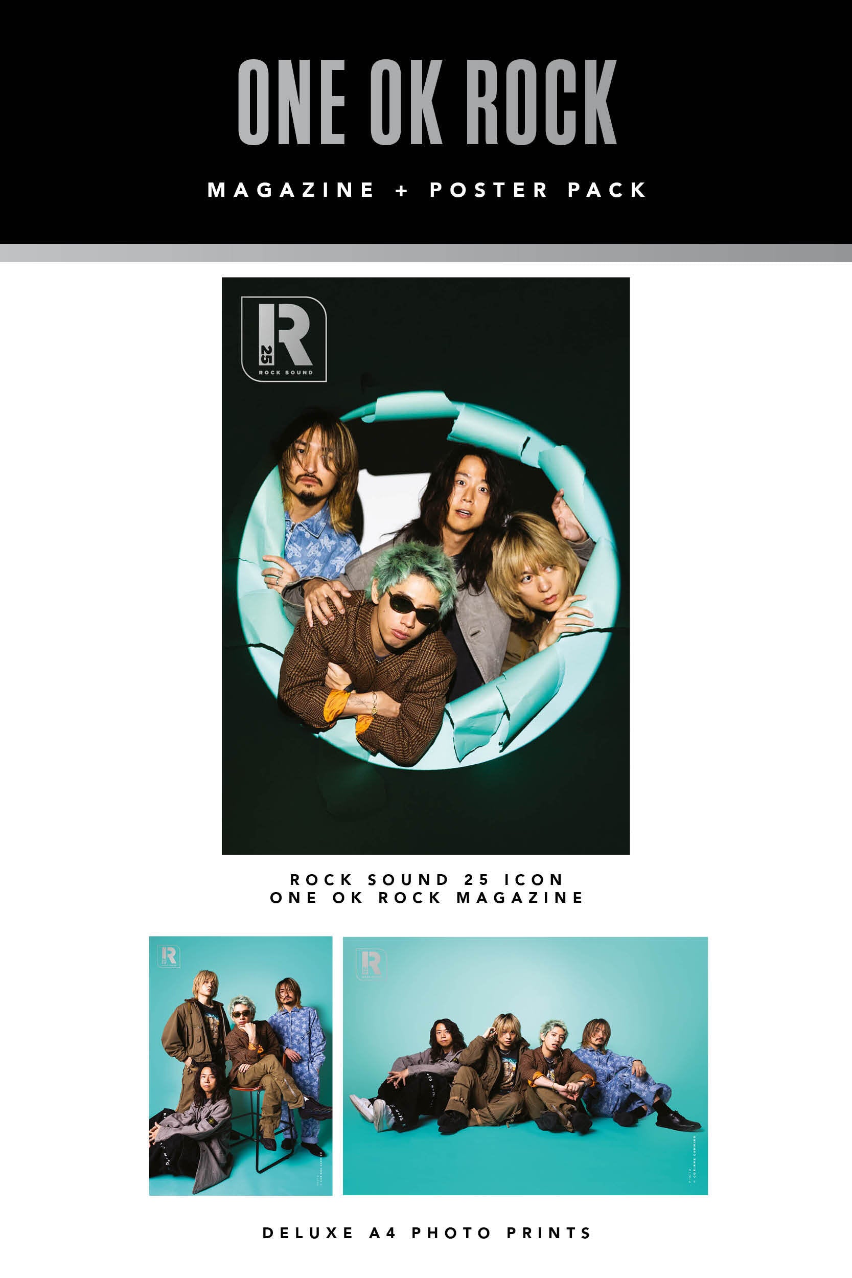 Rock Sound Issue 312 - ONE OK ROCK Poster Pack