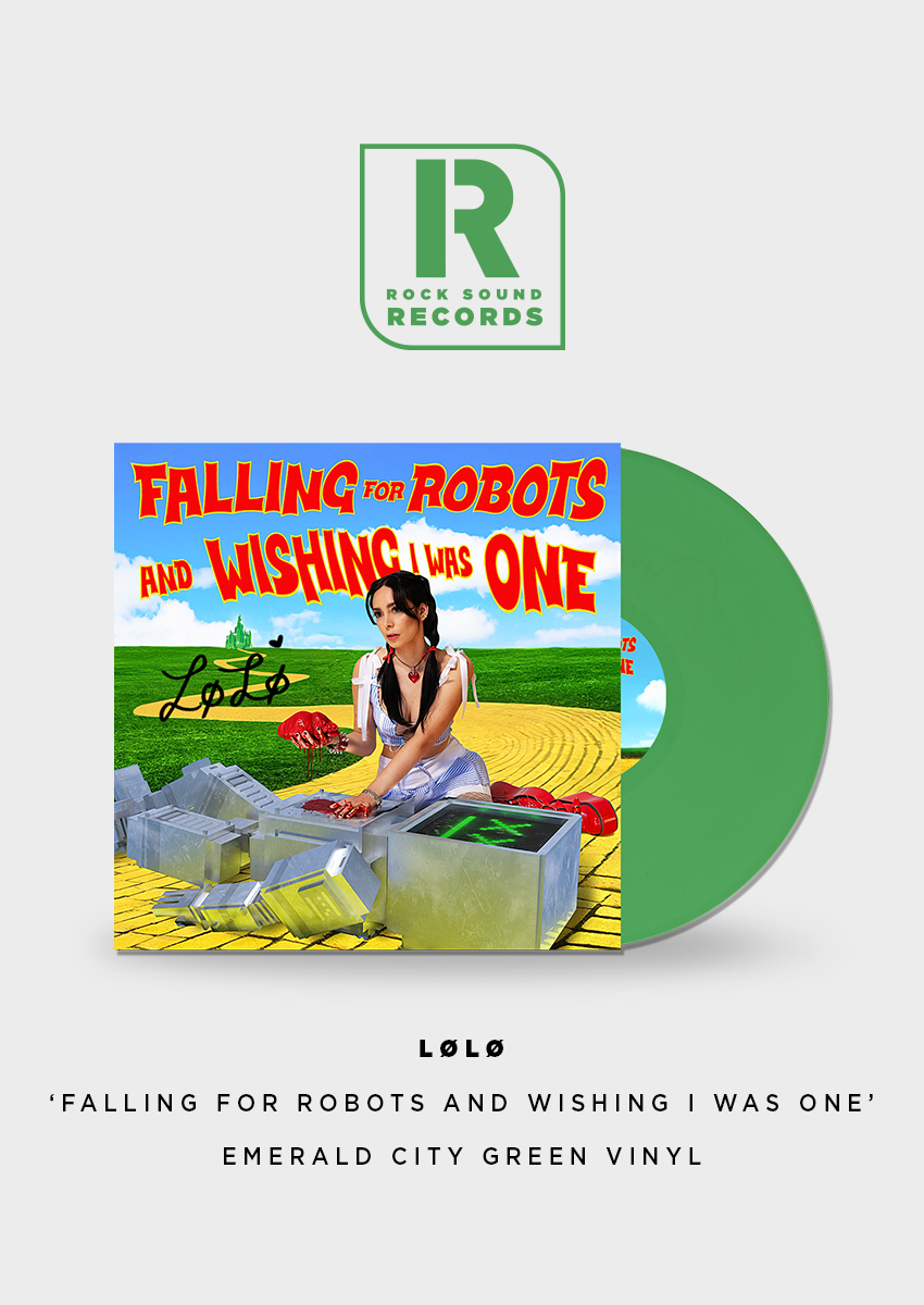 falling for robots and wishing i was one: Limited 'Emerald City' Green Vinyl LP